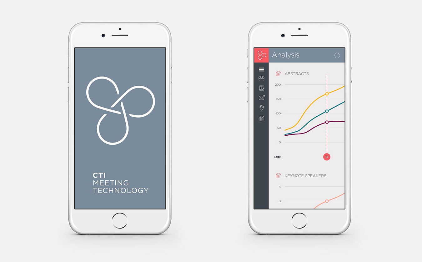 Branding CTI Websitedesign Appdesign iPhone