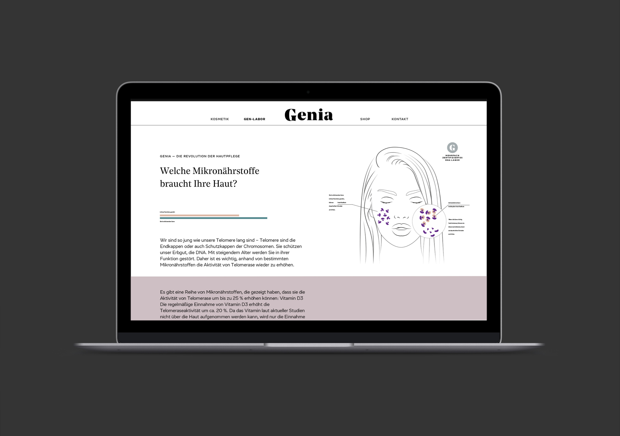Genia Website2