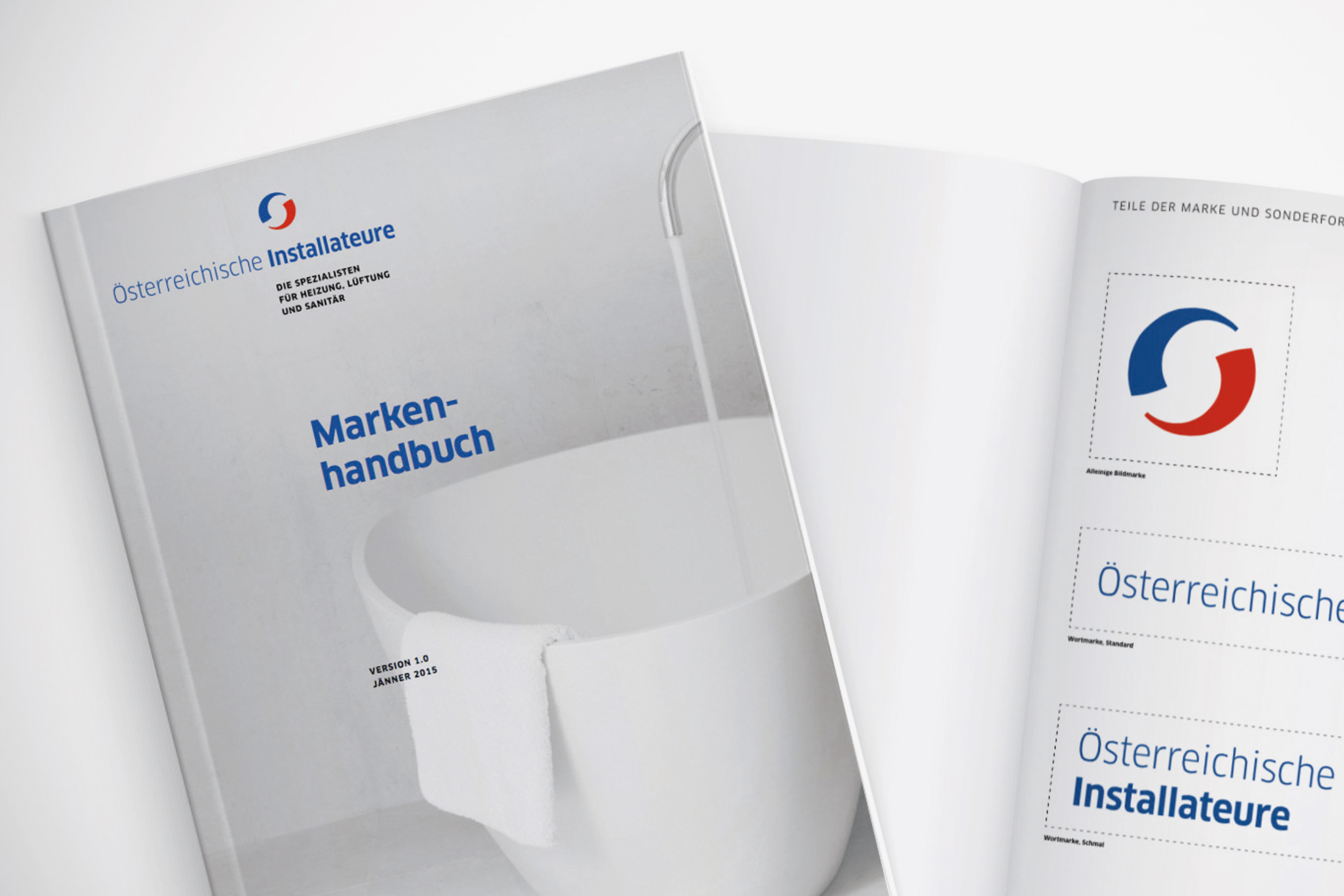 Branding Installateure Österreich, Brandbook (von Hofegger Branding)