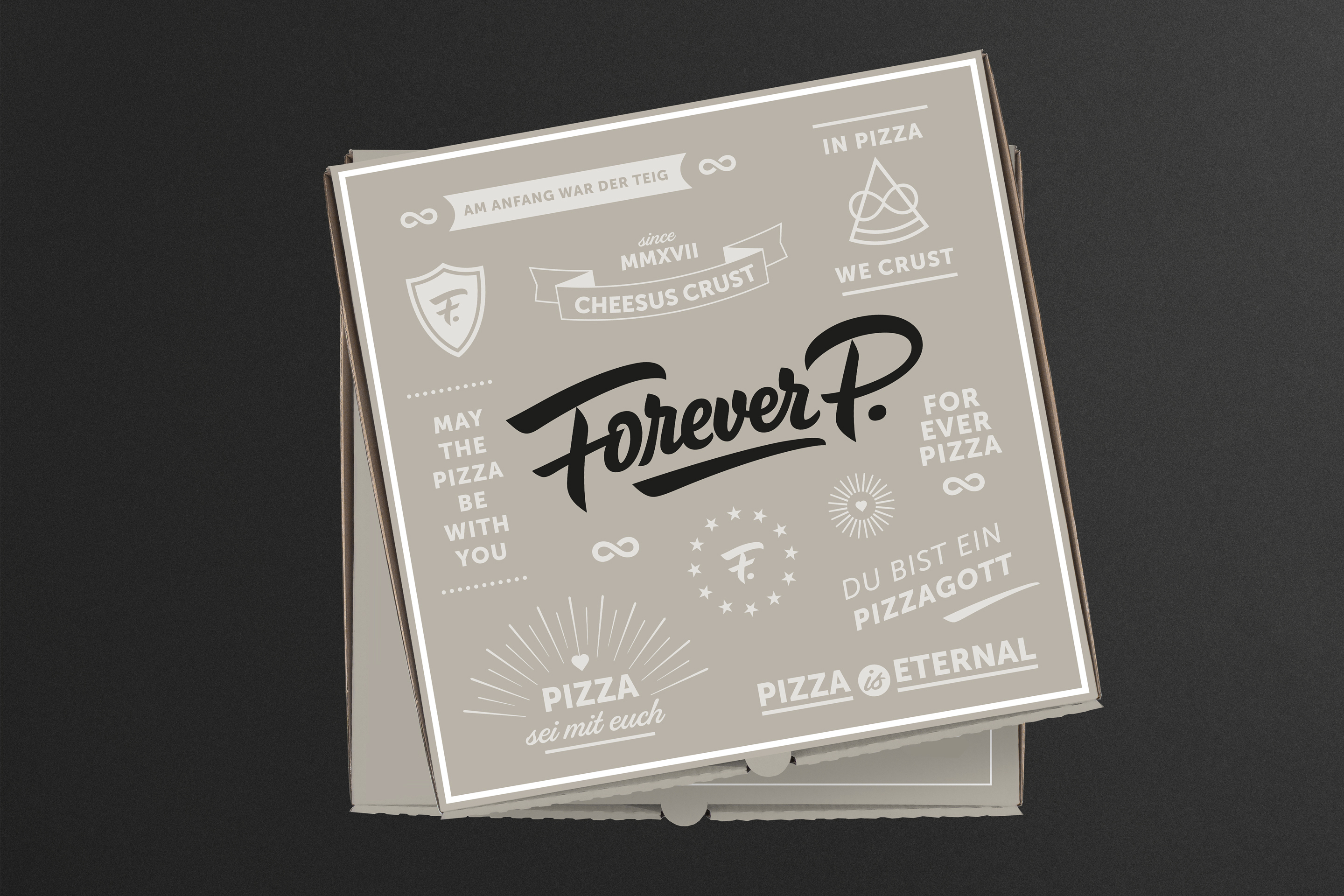 Verpackung Pizza Corporate Design Packaging Hofegger ForeverP